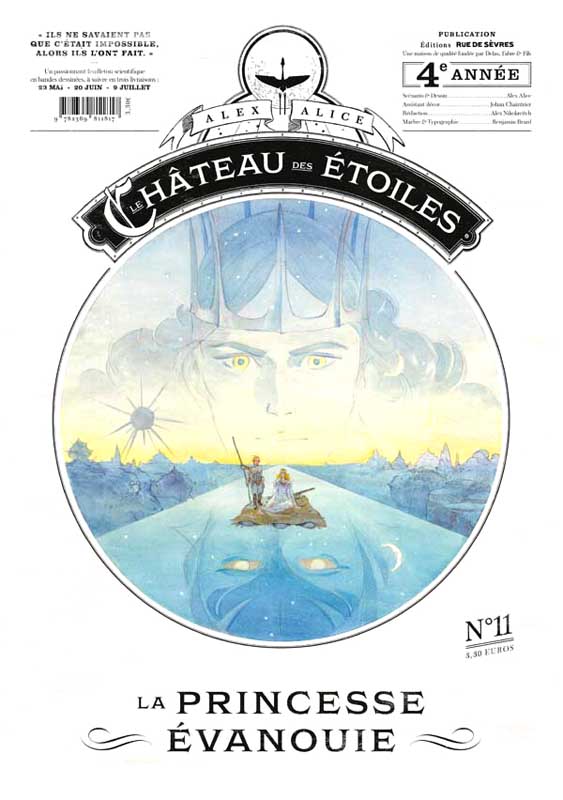 Couverture de CHATEAU DES ETOILES (LE) #11 - La Princesse évanouie