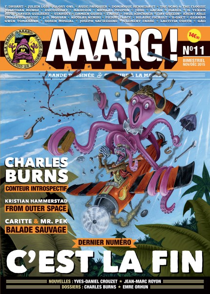 Couverture de AAARG! #11 - Novembre/décembre 2015