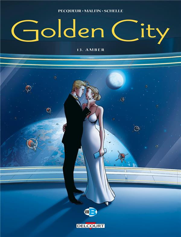 Couverture de GOLDEN CITY #13 - Amber