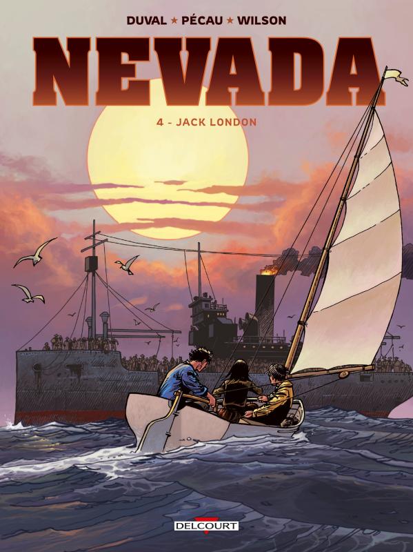 Couverture de NEVADA #4 - Jack London