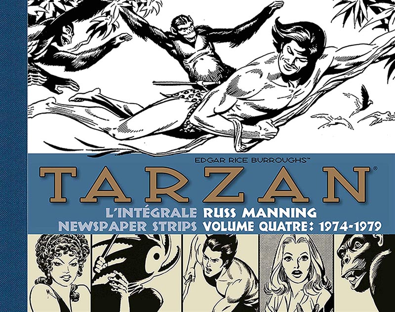Couverture de TARZAN, L'INTÉGRALE RUSS MANNING NEWSPAPER STRIPS #4 - 1974 - 1979