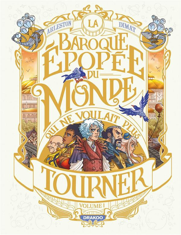Couverture de BAROQUE EPOPEE DU MONDE QUI NE VOULAIT PLUS TOURNER (LA) #1 - Volume 1