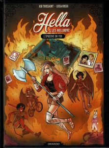 Couverture de HELLA & LES HELLBOYZ #2 - L'épreuve du feu