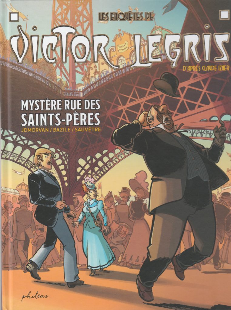 Couverture de ENQUÊTES DE VICTOR LEGRIS (LES) #1 - Mystère rue des Saints-Pères