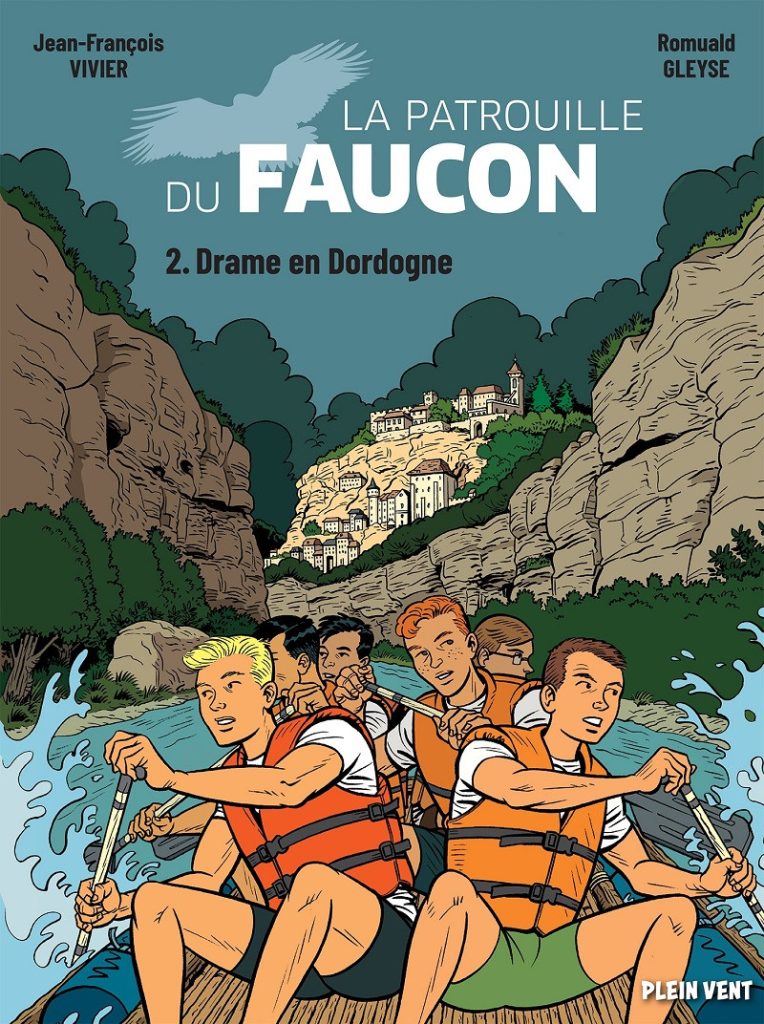 Couverture de PATROUILLE DU FAUCON (LA) #2 - Drame en Dordogne