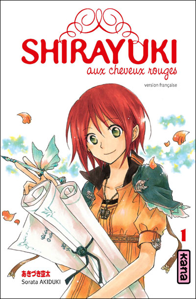 Couverture de SHIRAYUKI AUX CHEVEUX ROUGES #1 - Tome 1