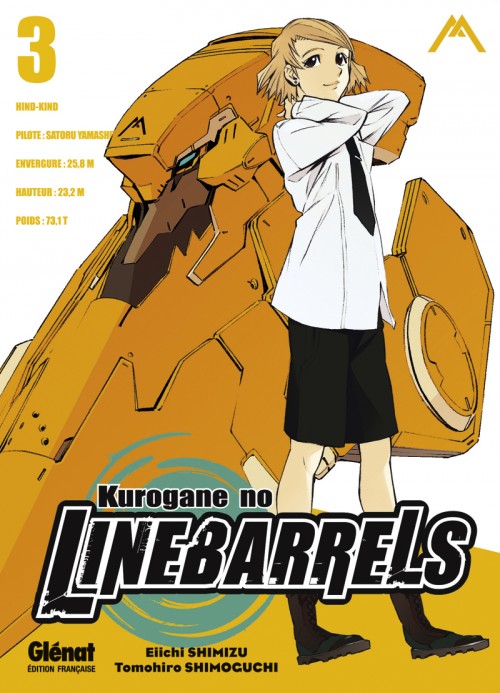 Couverture de KUROGANE NO LINEBARRELS #3 - Volume 3