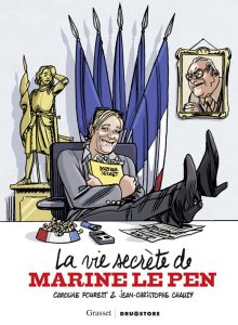 Couverture de La vie secrète de Marine Le Pen