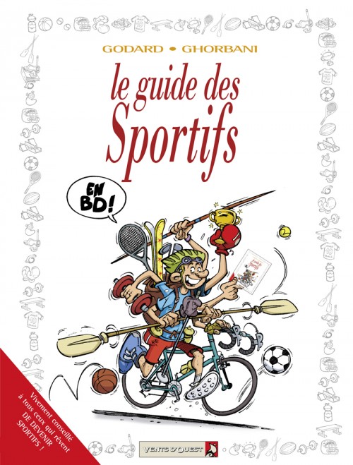 Couverture de GUIDES EN BD (LES) #35 - Le guide des sportifs