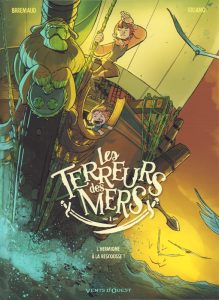 Couverture de TERREURS DES MERS (LES) #1 - L'Hermione à la rescousse !