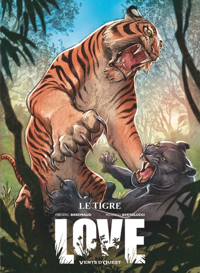Couverture de LOVE #1 - Le tigre