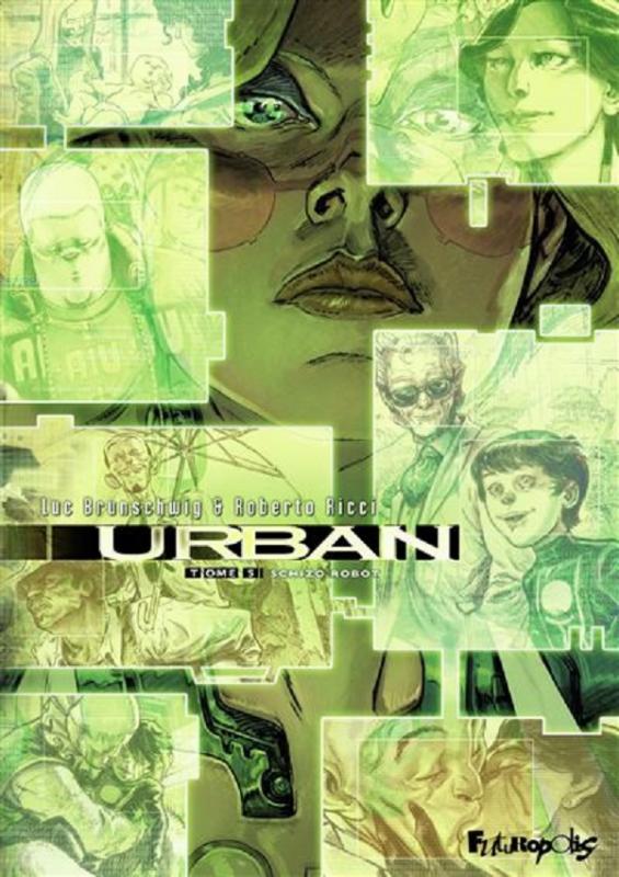 Couverture de URBAN #5 - Schizo Robot