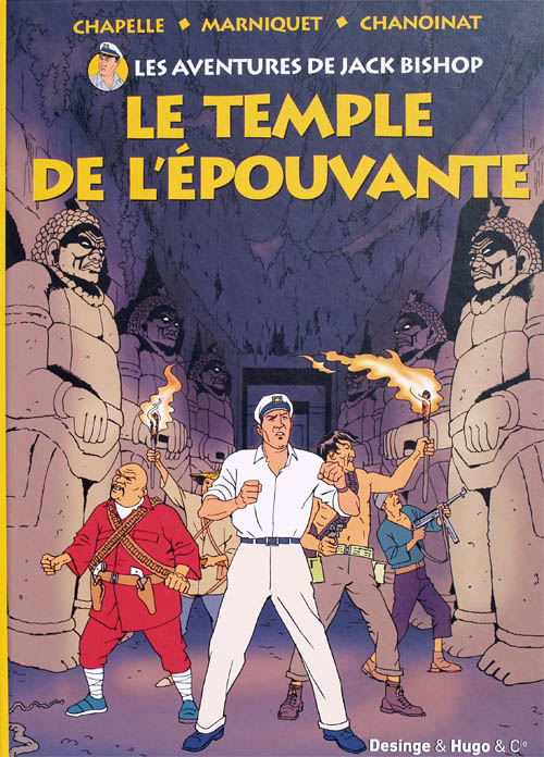 Couverture de AVENTURES DE JACK BISHOP (LES) #1 - Le Temple de l'Epouvante