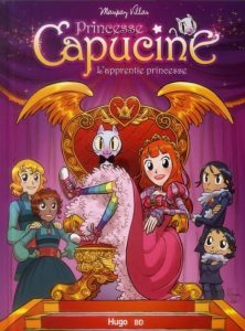 Couverture de PRINCESSE CAPUCINE #1 - L'apprentie princesse
