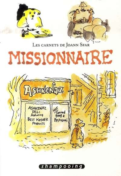 Couverture de CARNETS DE JOANN SFAR (LES) #7 - Missionnaire