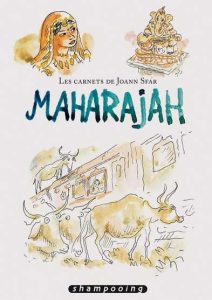 Couverture de CARNETS DE JOANN SFAR (LES) #8 - Maharajah