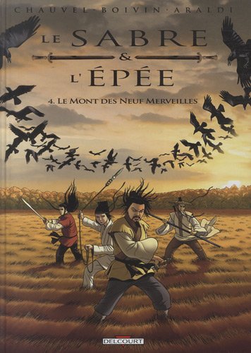Couverture de SABRE ET L'EPEE (LE) #4 - Le Mont des Neuf Merveilles