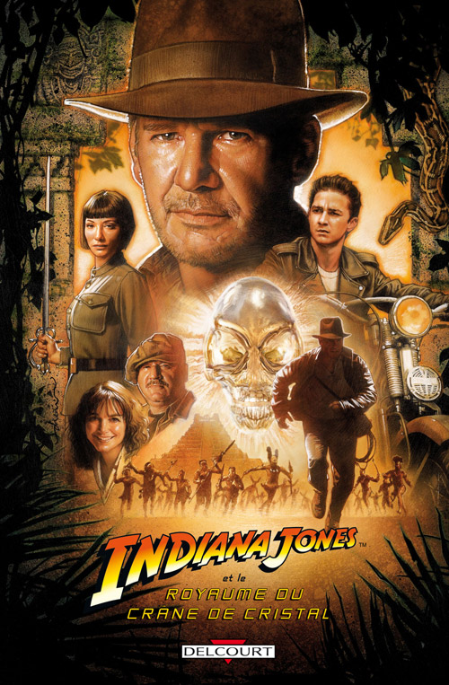Couverture de INDIANA JONES IV # - Indiana Jones et le royaume du crâne de cristal