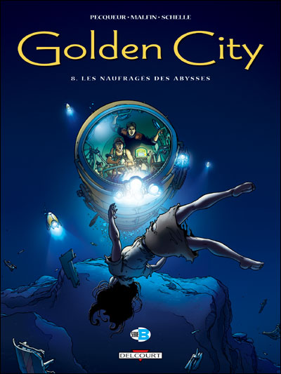 Couverture de GOLDEN CITY #8 - Les naufragés des abysses
