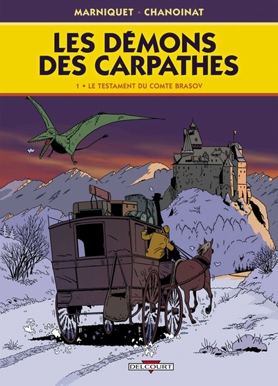 Couverture de DÉMONS DES CARPATHES (LES) #1 - Le testament du Comte Brasov