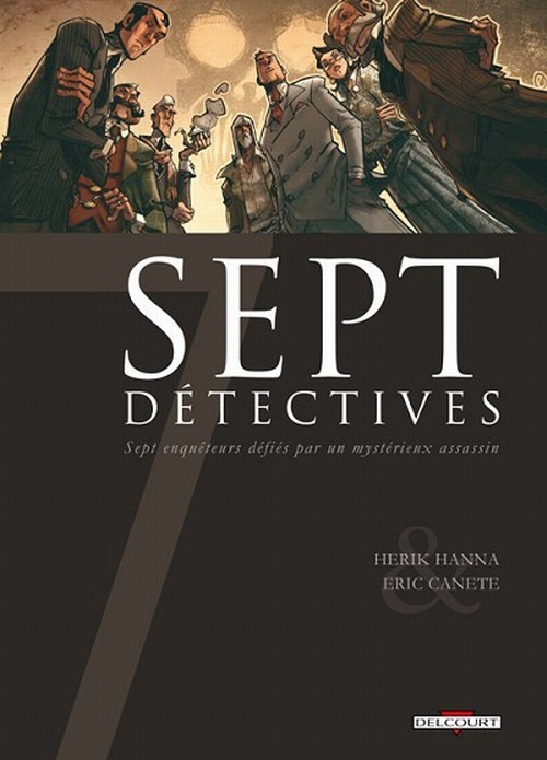 Couverture de SEPT - SAISON 2 #6 - Sept détectives