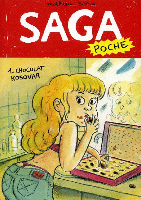 Couverture de SAGA POCHE #1 - Chocolat Kosovar