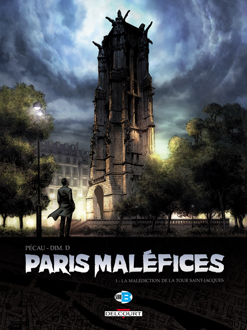 Couverture de PARIS MALÉFICES #1 - La Malédiction de la tour Saint Jacques