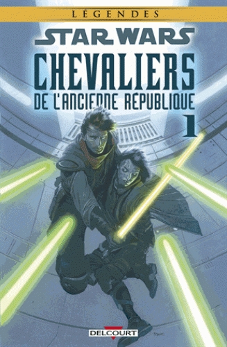 Couverture de STAR WARS (LEGENDES) : CHEVALIERS DE L'ANCIENNE REPUBLIQUE #1 - Tome 1 - Nouvelle édition
