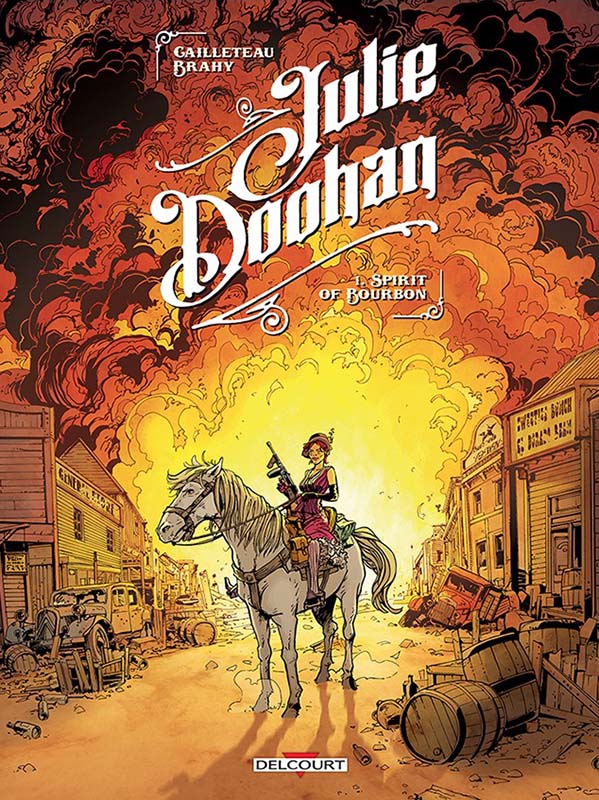 Couverture de JULIE DOOHAN #1 - Spirit of Bourbon