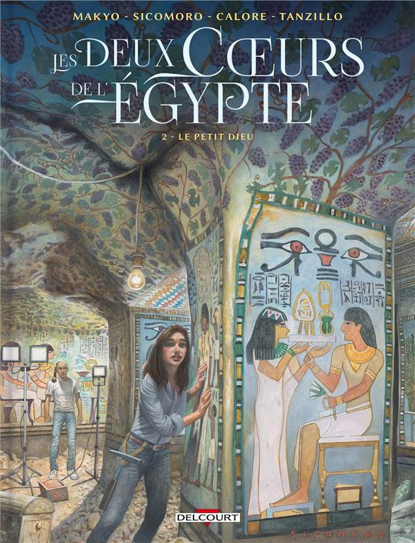 Couverture de DEUX COEURS DE L'EGYPTE (LES) #2 - Le petit dieu