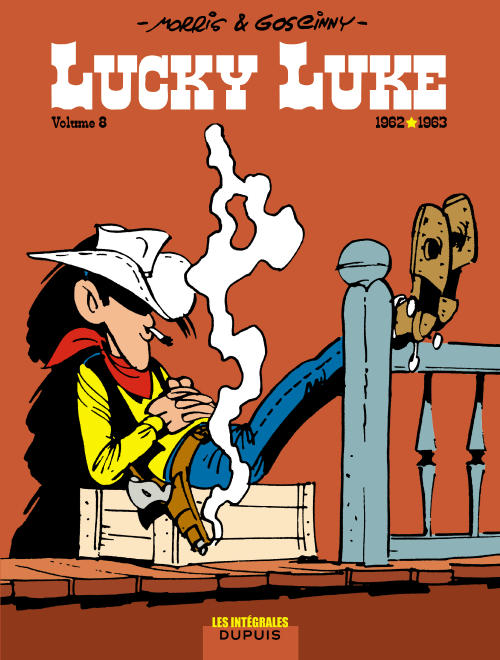 Couverture de LUCKY LUKE - L'INTEGRALE #8 - Volume 8 (1962-1963)