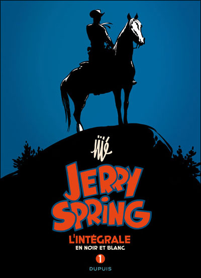 Couverture de JERRY SPRING -  L'INTEGRALE #1 - Volume 1 : 1954 - 1955