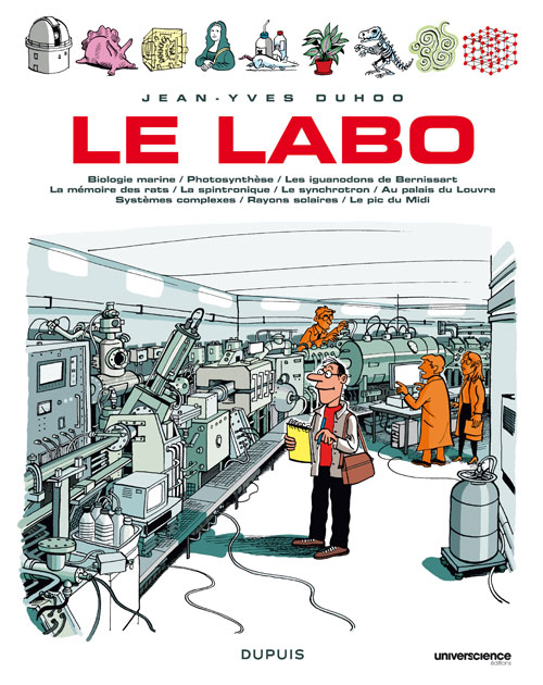 Couverture de 10 reportages scientifiques en bande dessinée