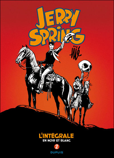 Couverture de JERRY SPRING -  L'INTEGRALE #2 - Volume 2 : 1955 - 1958