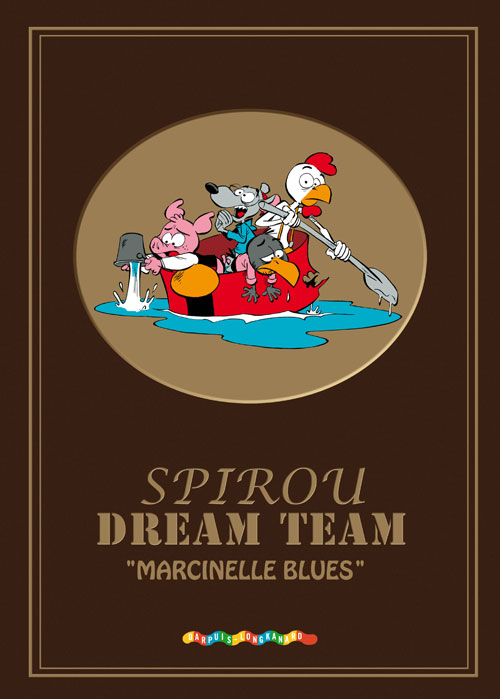 Couverture de SPIROU DREAM TEAM #1 - Marcinelle Blues