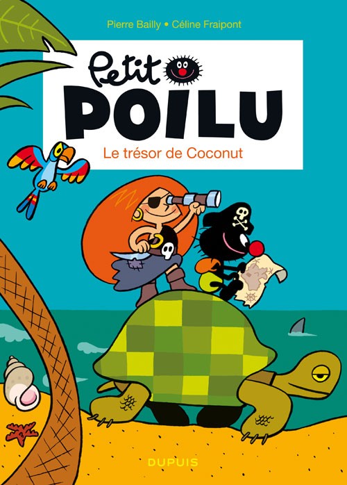 Couverture de PETIT POILU #9 - Le trésor de Coconut