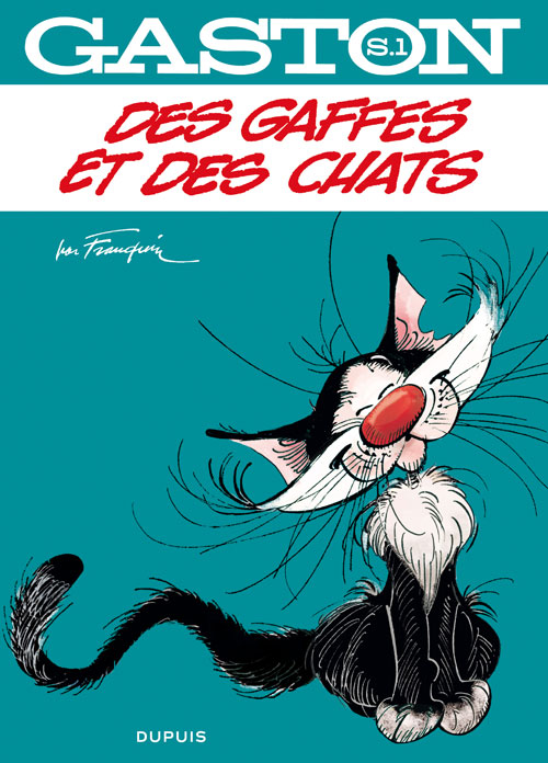 Couverture de GASTON #1 - Selection 1 : Des gaffes et des chats
