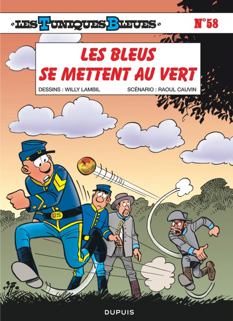 Couverture de TUNIQUES BLEUES (LES) #58 - Les Bleus se mettent au vert