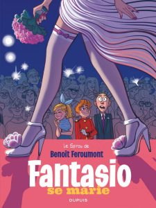 Couverture de SPIROU DE... (LE) #9 - Le Spirou de Benoit Feroumont: Fantasio se marie