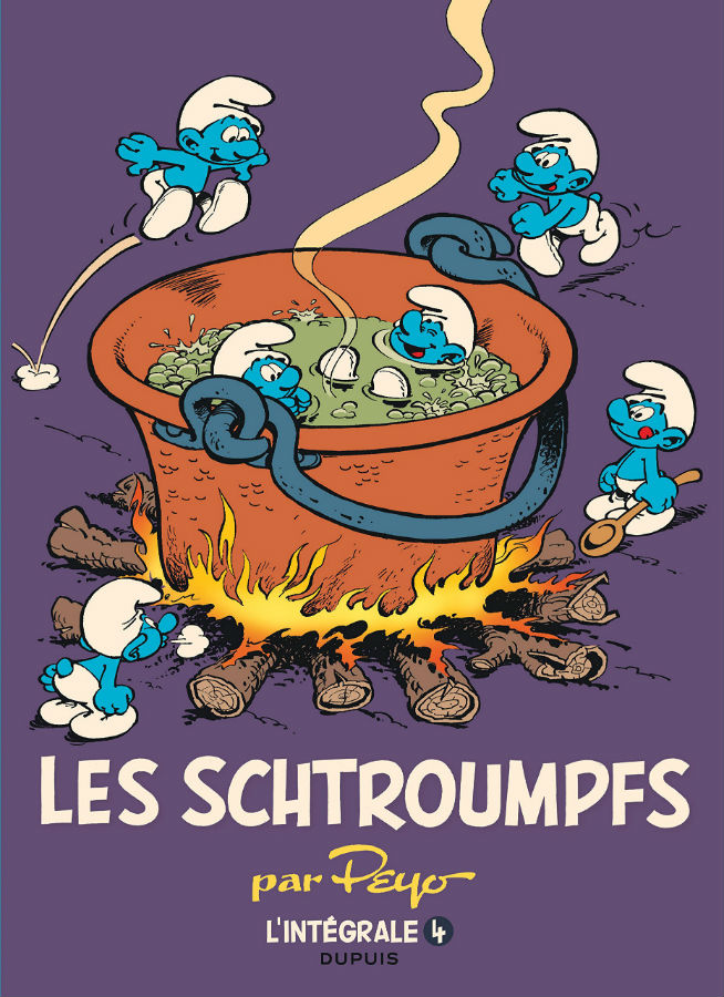 Couverture de SCHTROUMPFS, L'INTÉGRALE (LES) #4 - 1975 - 1988
