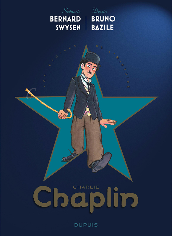 Couverture de ETOILES DE L'HISTOIRE (LES) #1 - Charlie Chaplin
