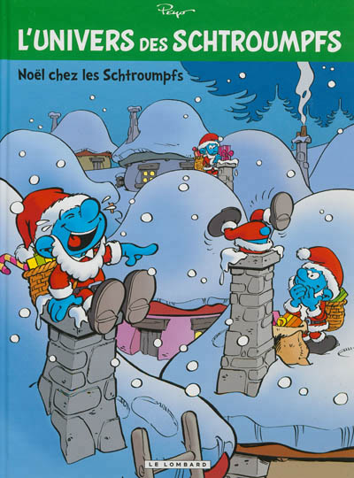 Couverture de UNIVERS DES SCHTROUMPFS (L') #2 - Noël chez les Schtroumpfs