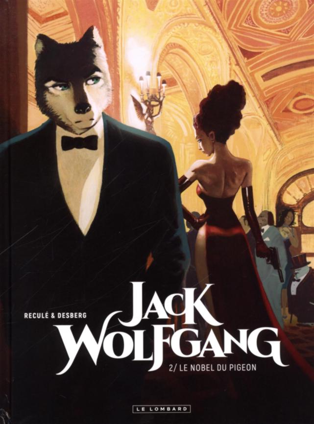 Couverture de JACK WOLFGANG #2 - Le Nobel du pigeon