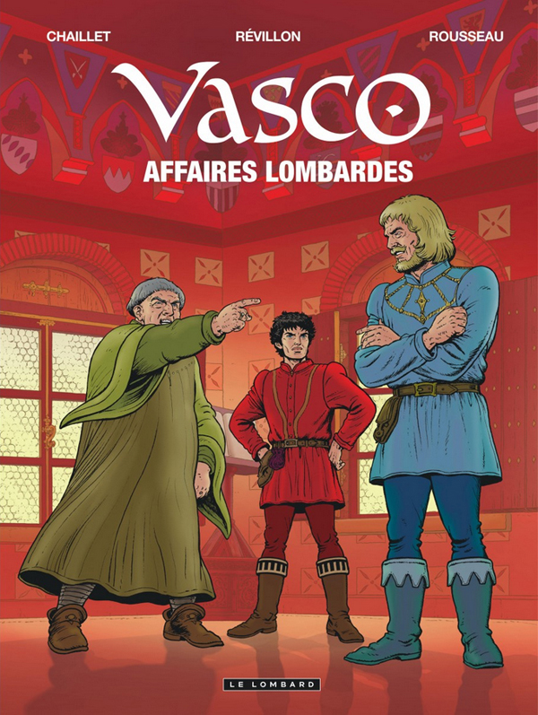 Couverture de VASCO #29 - Affaires Lombardes