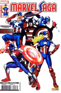 Couverture de MARVEL SAGA #17 - Le Corps des Captain America  