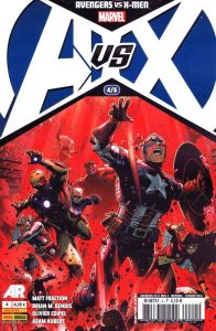 Couverture de AVENGERS VS X-MEN #4 - Avengers vs X-Men 4/6  