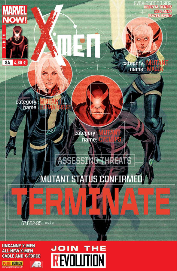 Couverture de X-MEN (V4) #8 - Février 2014