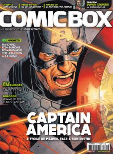 Couverture de COMIC BOX #87 - Captain America l'étoile de Marvel face à son destin