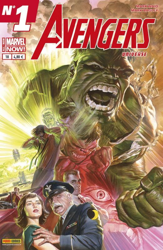 Couverture de AVENGERS UNIVERSE #18 - Qui a tué Hulk ?