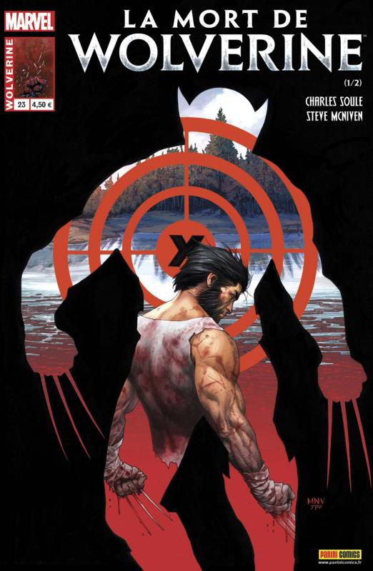 Couverture de WOLVERINE (V4) #23 - La Mort de Wolverine (1/2)
